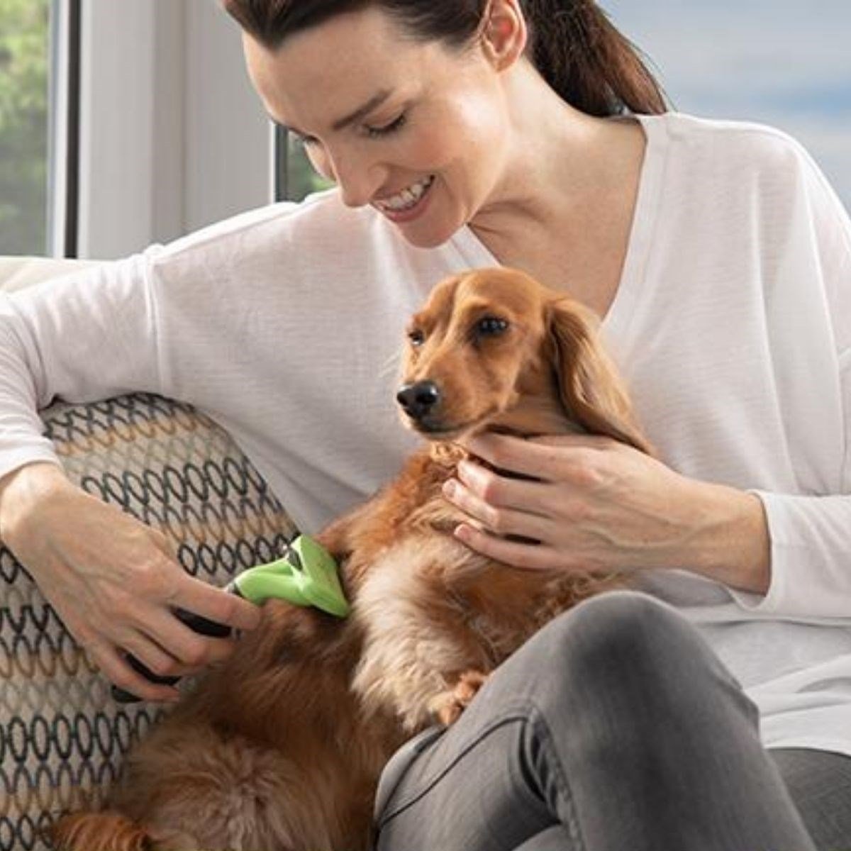 Uzun Tüylü Kedi ve Köpek Tarağı - Görsel 2