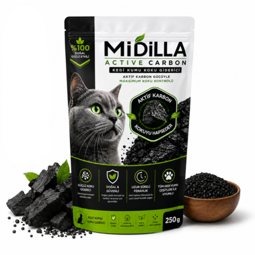 Active Carbon Kedi Kumu Koku Giderici